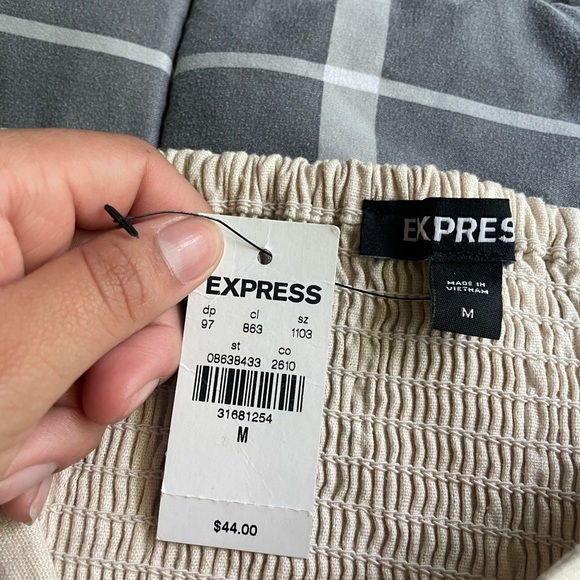 Express Tie front Bandeau Tops BUNDLE NWT‼️ + free top❗️ - Picture 4 of 12